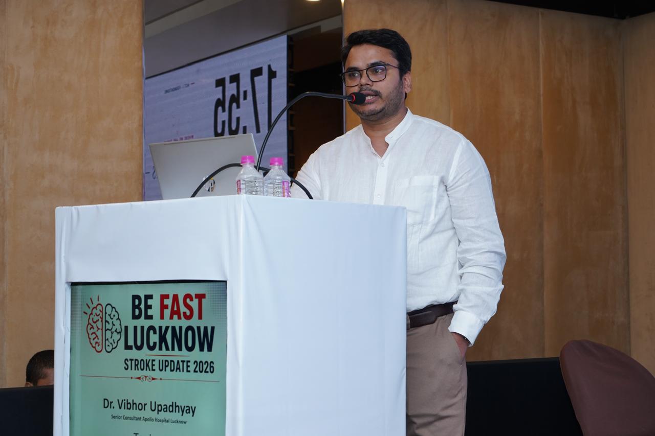 Faculty Speaker at BE FAST Lucknow Stroke Update 2026
