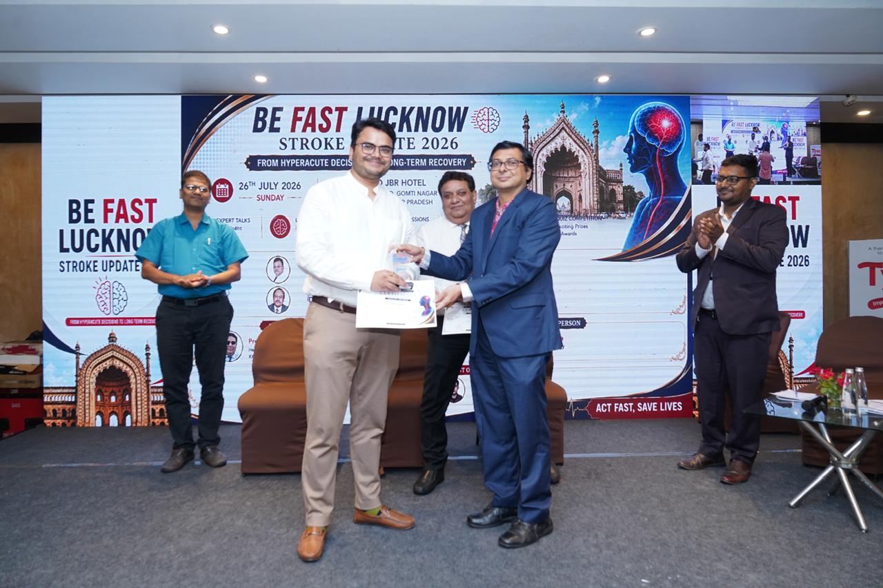BE FAST Lucknow Stroke Update 2026 Felicitation