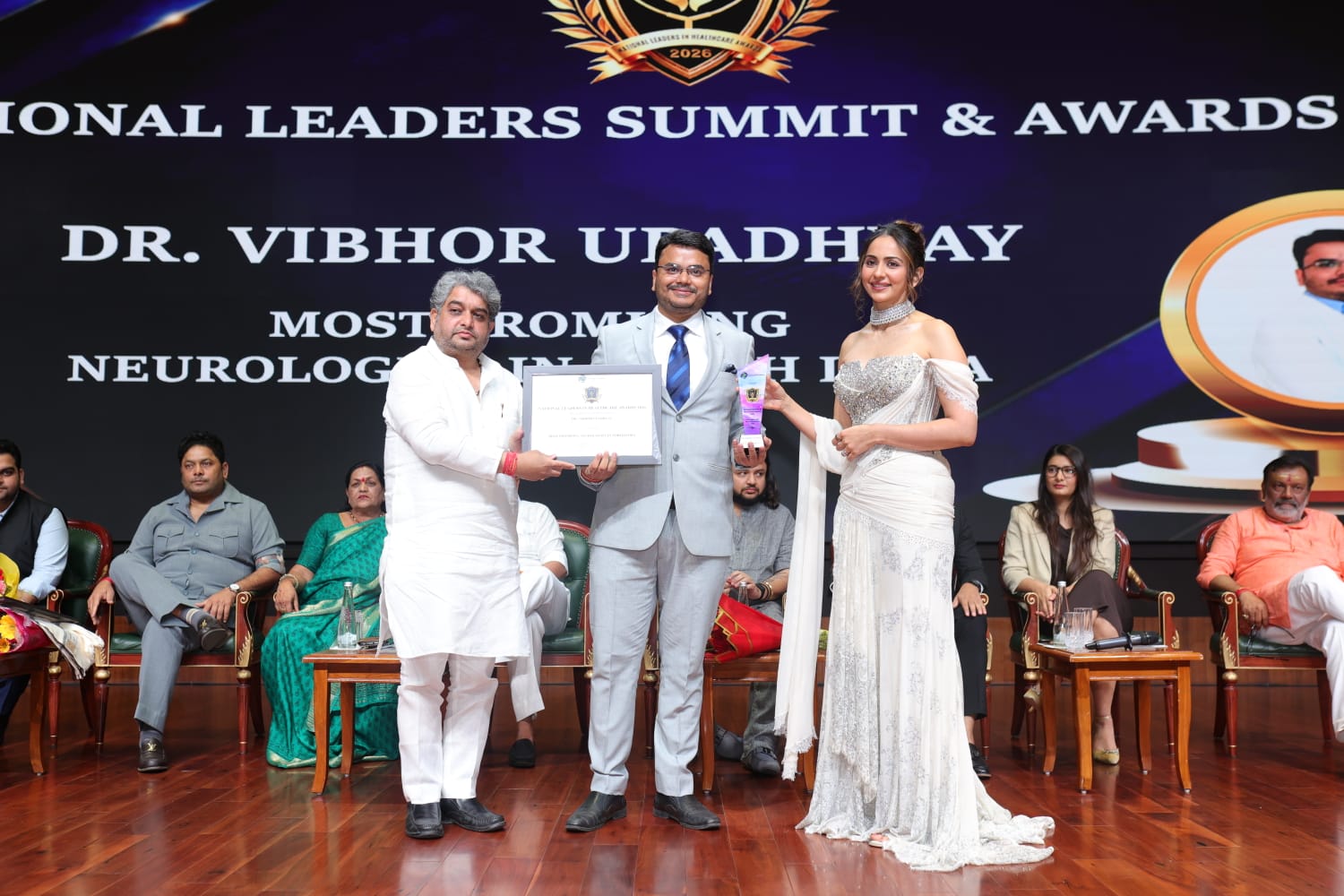 Most Promising Neurologist in North India Award Presentation